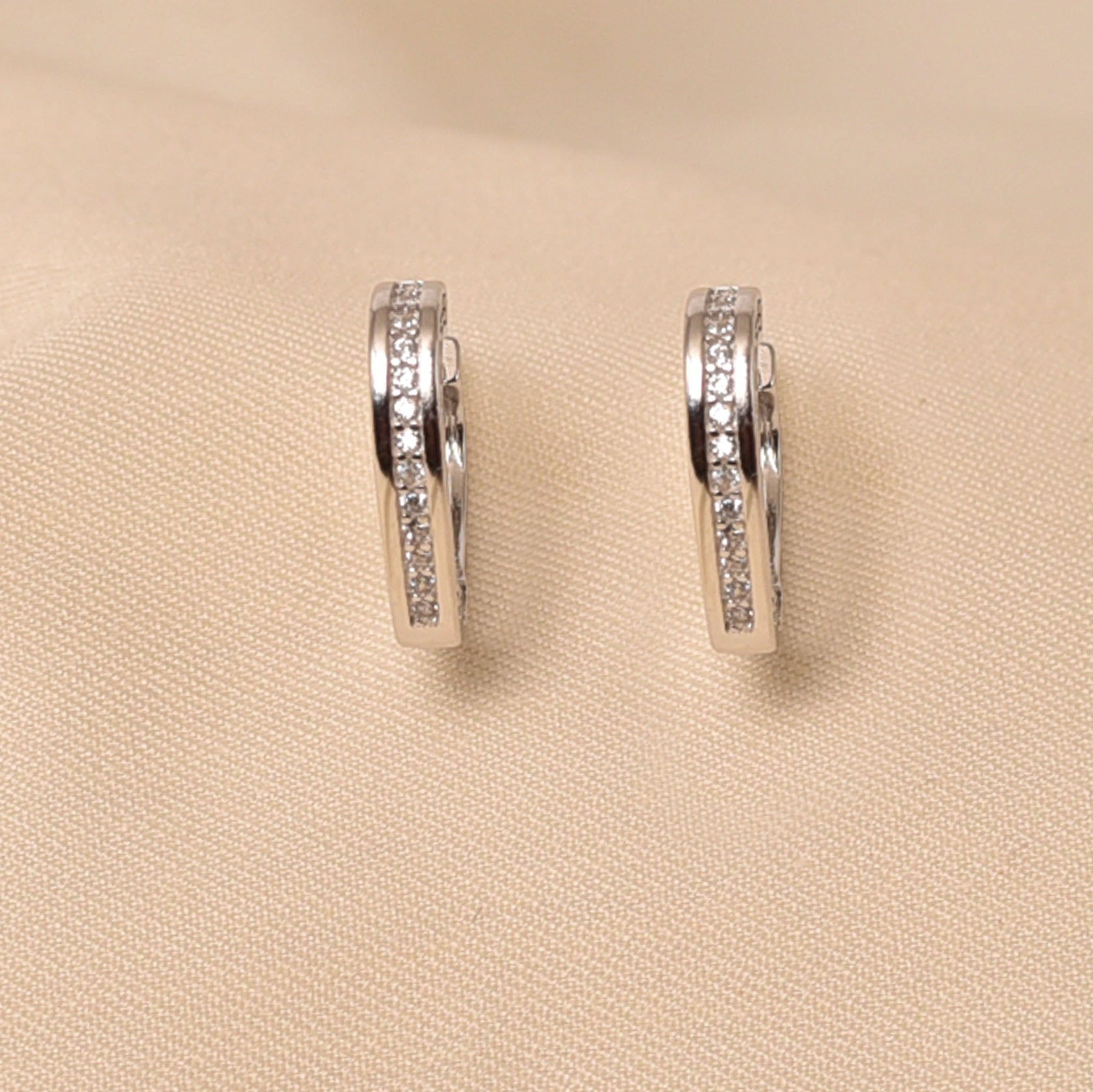 925 Sterling silver Hoops Earring for Women - Elyta