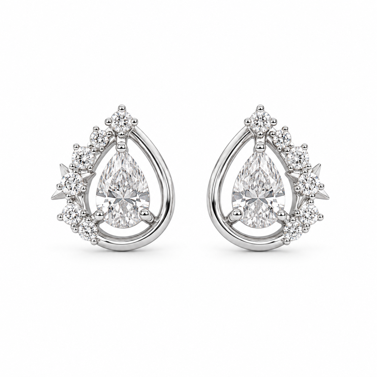 Gemma Diamond Earring