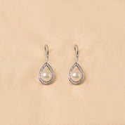 Silver Sterling Shanaya Pearls Earrings