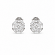 925 Silver Bubble Studs Earrings