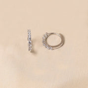 925 Silver Classic Hoop Earrings