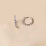925 Silver Classic Hoop Earrings
