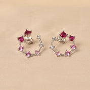 Mini Novak Earrings - Pink