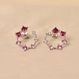 Mini Novak Earrings - Pink