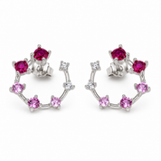 Mini Novak Earrings - Pink