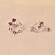 Mini Novak Earrings - Pink