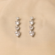 Rainbow Heart Earring