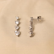 Rainbow Heart Earring