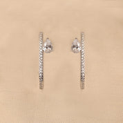 925 Silver Freya Diamond Earrings