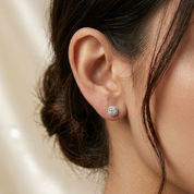 925 Silver Graceful Studs