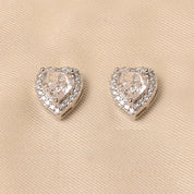 Silberry The Shiny Heart Studs Earring