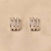 925 Silver Demi Studs