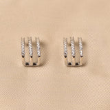 925 Silver Demi Studs