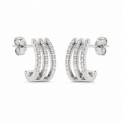 925 Silver Demi Studs