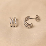 925 Silver Demi Studs