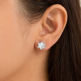 925 Silver Lunara Blossom -White