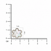 925 Silver Lunara Blossom -White