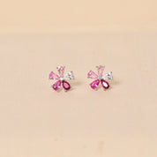 Rainbow Petal Earring - Pink