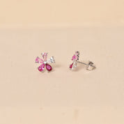 Rainbow Petal Earring - Pink