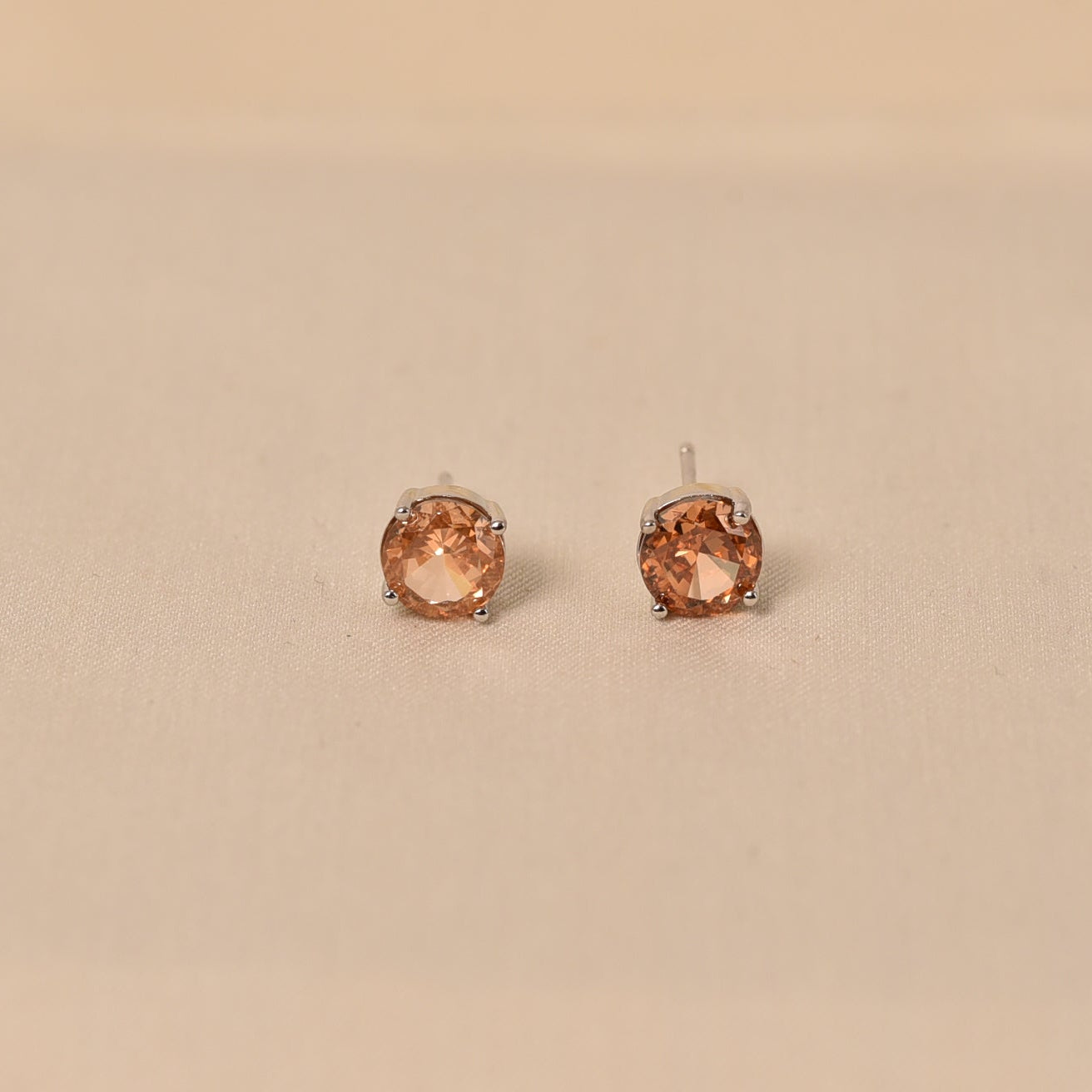 925 Silver Maxi Diamond Shine Studs