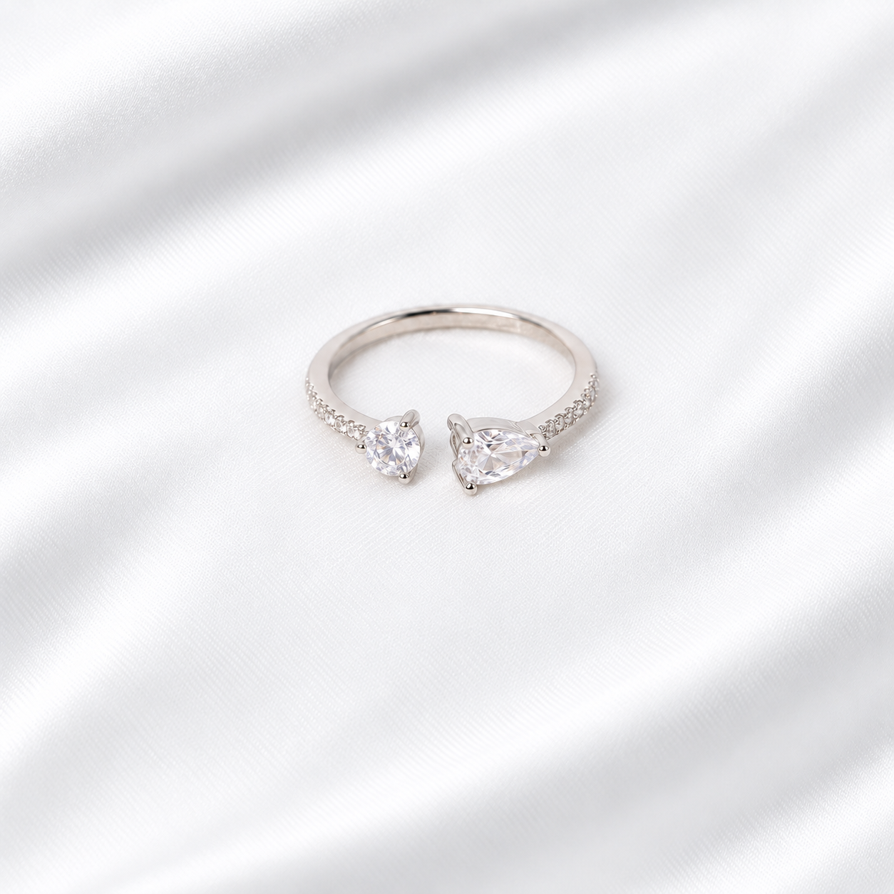 925 Silver Open Grace Ring