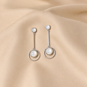 Ecliptic Earrings - White MOP