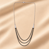 Layer Black Beads Mangalsutra