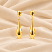 Golden Teardrop Dangles