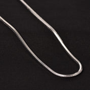 Handcrafted 925 Silver Snake Men's Chain - Elyta