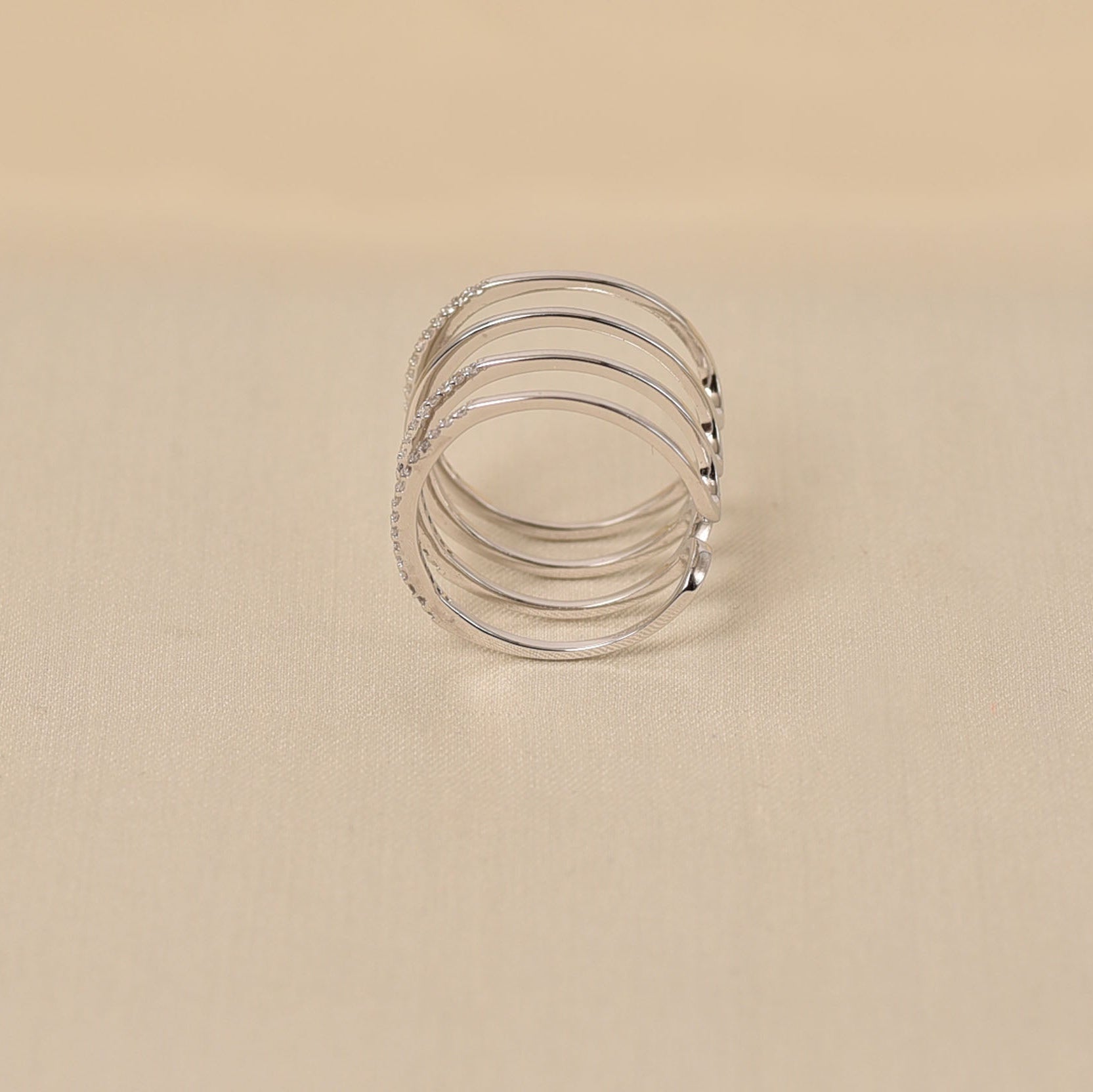 925 Silver Adjustable Ring for Women