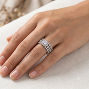 Silver Evolve Ring