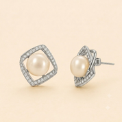 Square Pearl Elegance