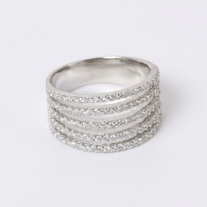 Silver Sterling  Class Ring For Her