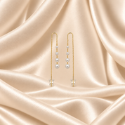 Pearl Drop Chain Threaders