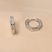 925 Sterling Silver Hoops Earring for Women - Elyta