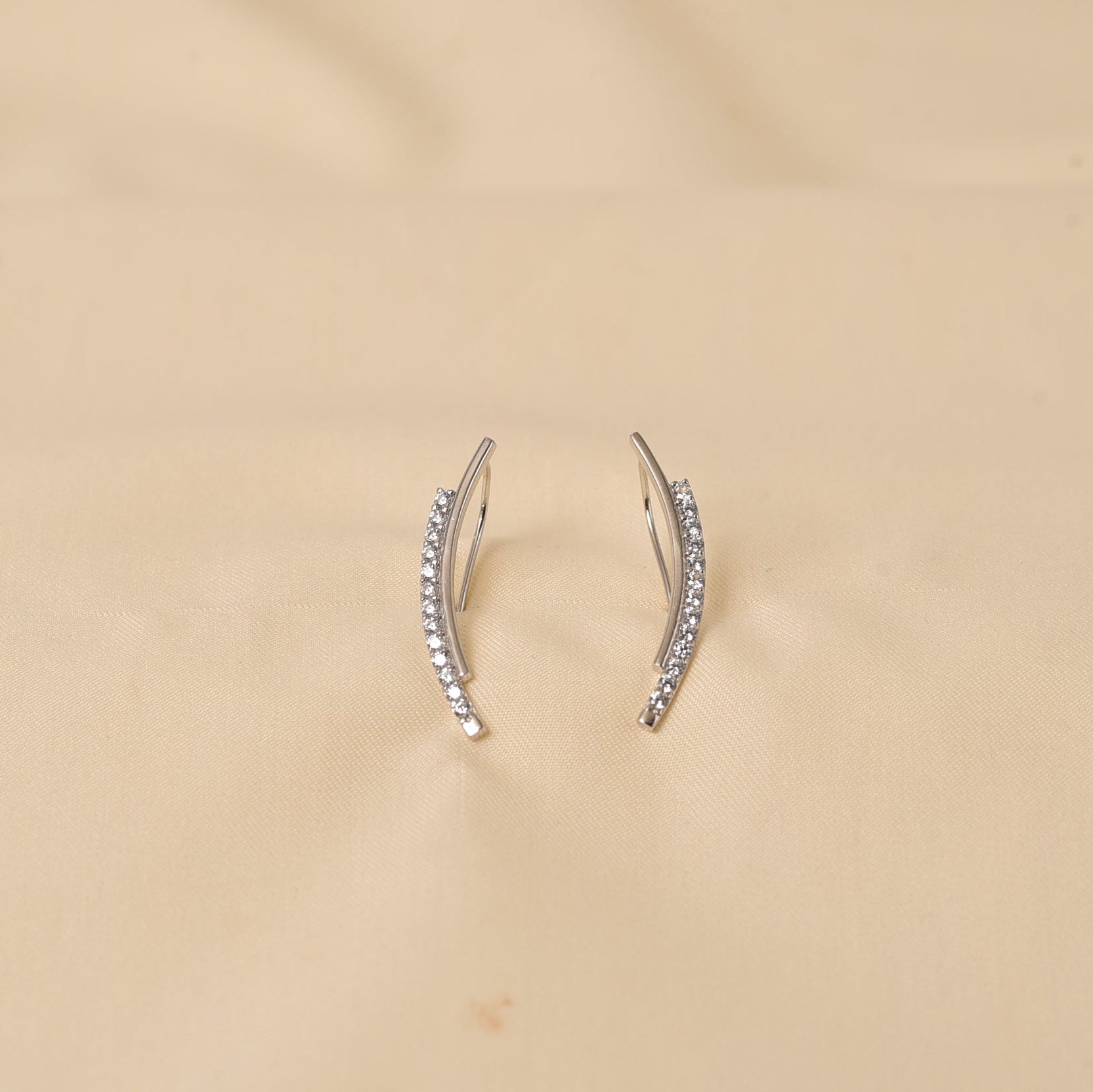 925 Sterling silver Cuff Earring for Women - Elyta
