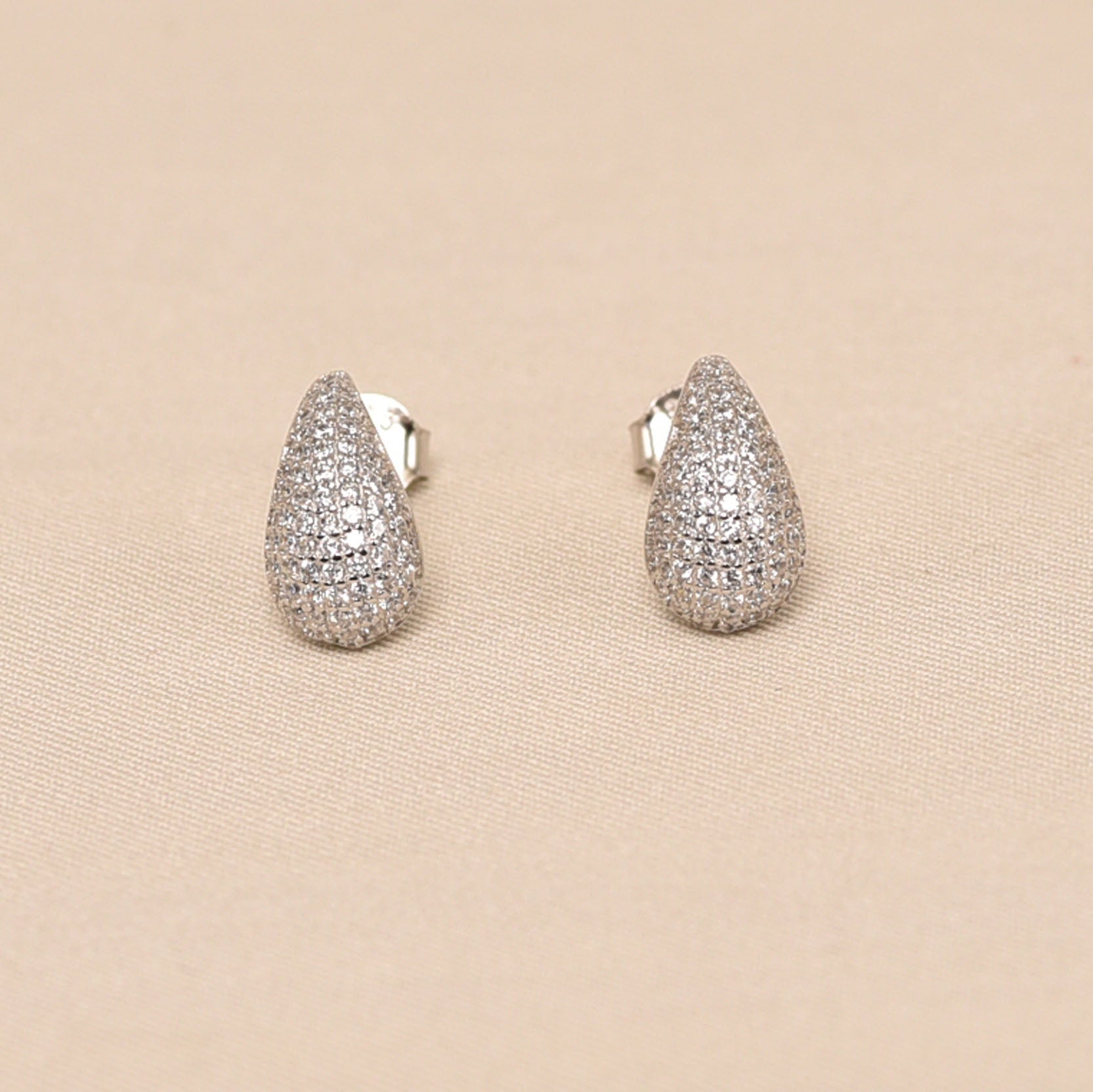 925 Sterling Silver CZ Earring for Women - Elyta