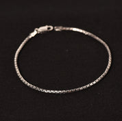 Sharvi Silver Bracelet - Thin