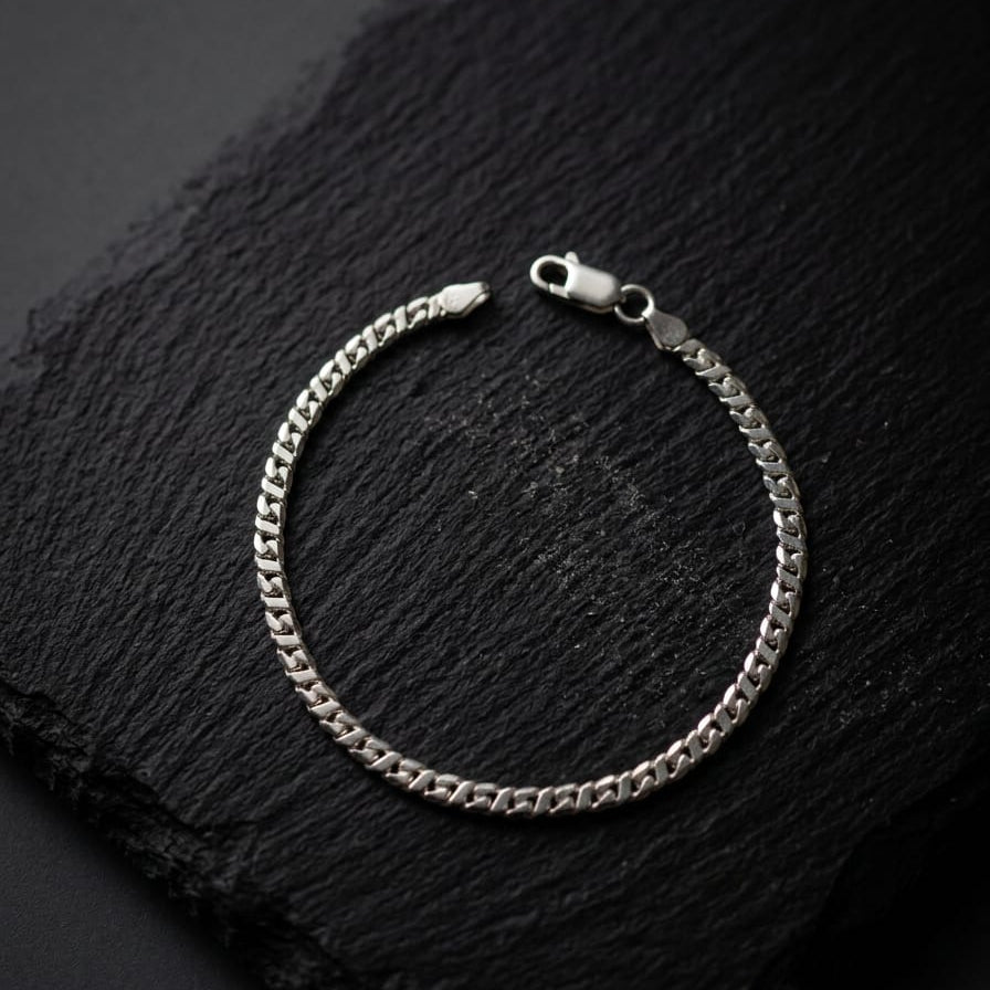 Silver Yajvan bracelet Tennis