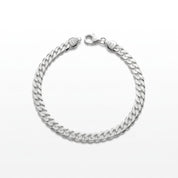 Silver Jackie Mens Bracelet