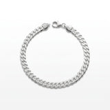 Silver Jackie Mens Bracelet