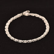 Silver Prakhar Mens Bracelet