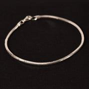 Round Snake Mens Bracelet