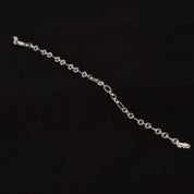 Round Linked Mens Bracelet
