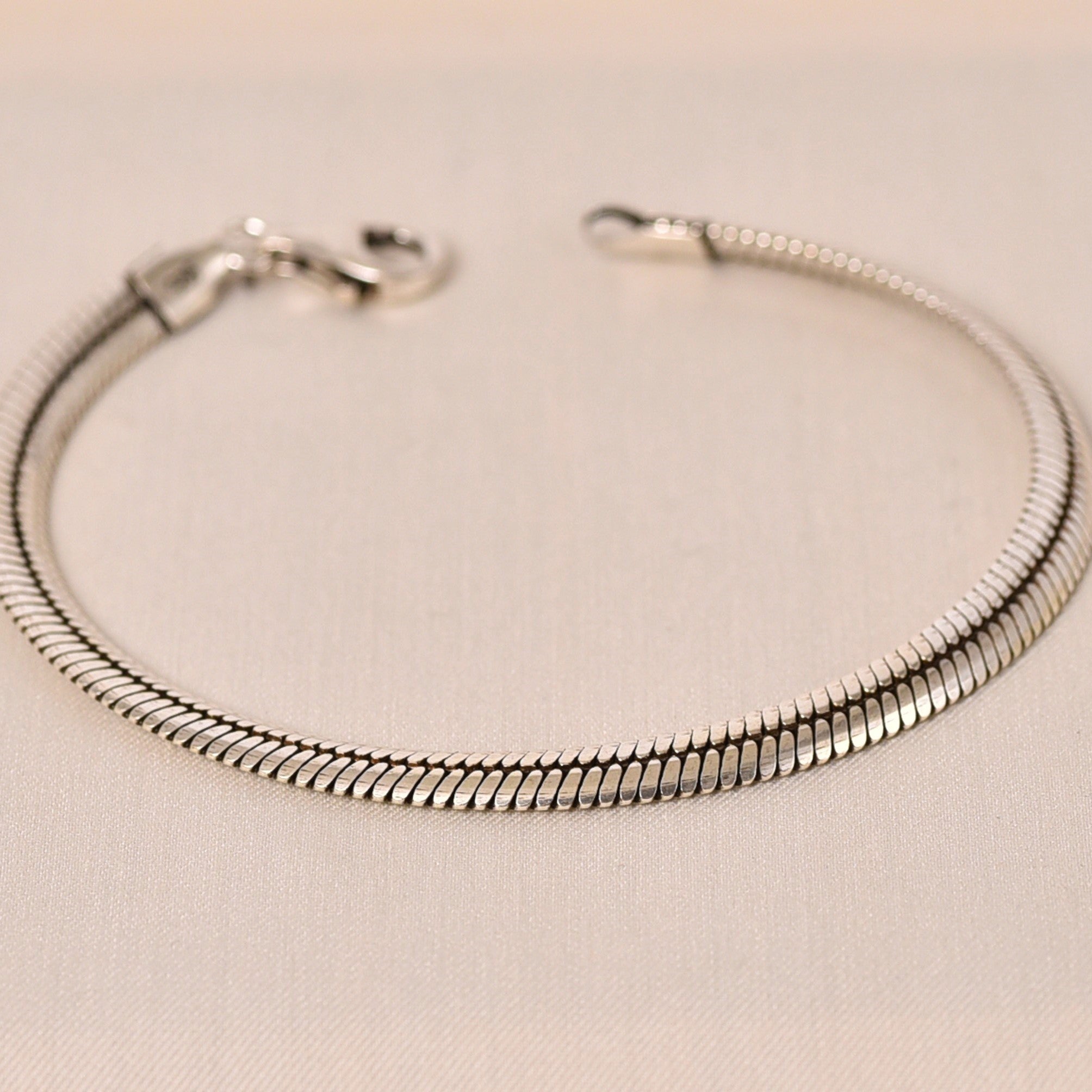 Sterling Silver Rohit Men's Bracelet