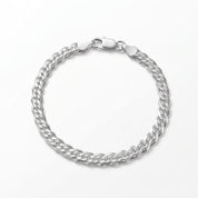 Silver Aaryan  Heavy Mens Bracelet