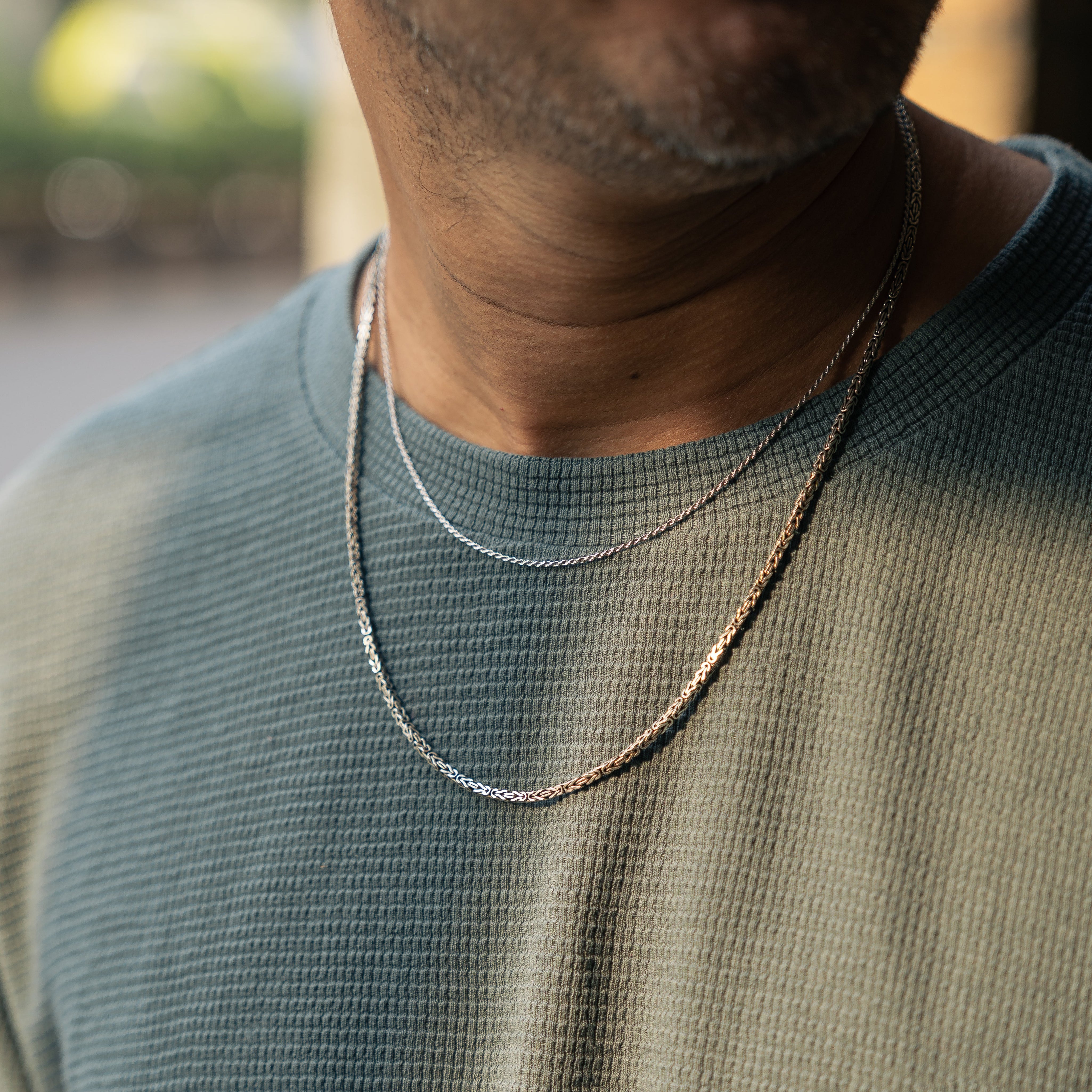 Silver Sunny Chain 22"