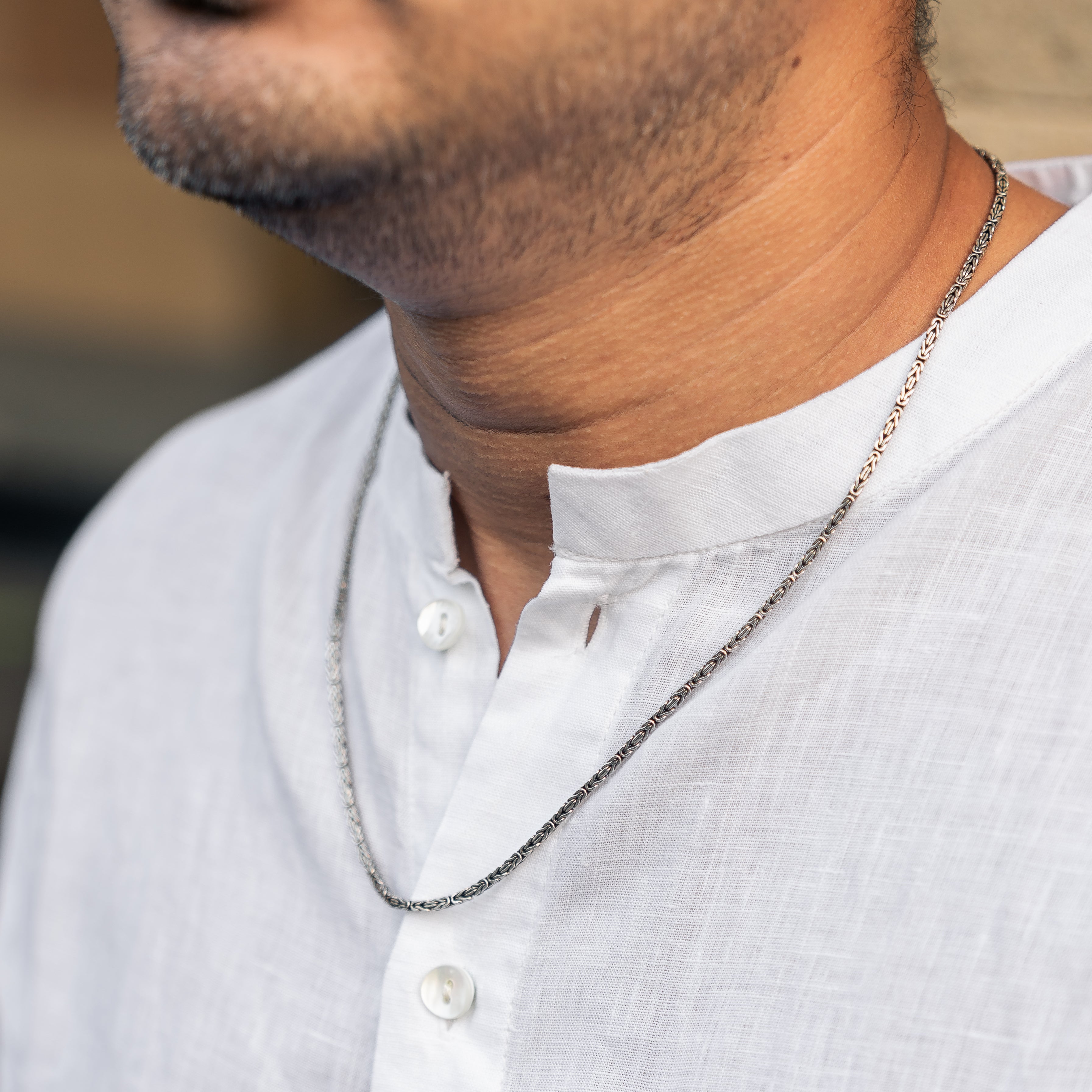 Silver Sunny Chain 22"