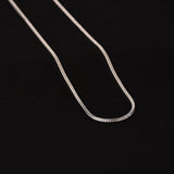 Silver Dotted Box Chain