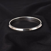 Silver Punjabi Men's Kada - Size 2'6